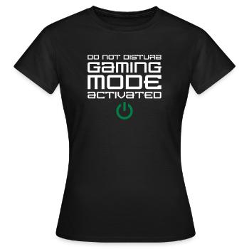 Gaming Mode Activated - Women's T-Shirt - black - Front - AI Model Female 172 dark (172cm)
