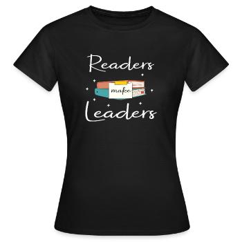 Mon livre sent mieux que votre tablette - T-shirt Femme - noir - Devant - AI Model Female 172 dark (172cm)