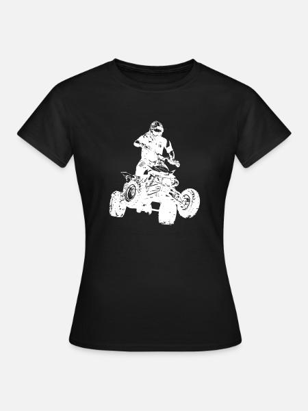 Quad - Frauen T-Shirt - Schwarz