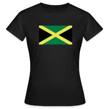 Jamaïque - T-shirt Femme - noir - Devant - AI Model Female 172 dark (172cm)