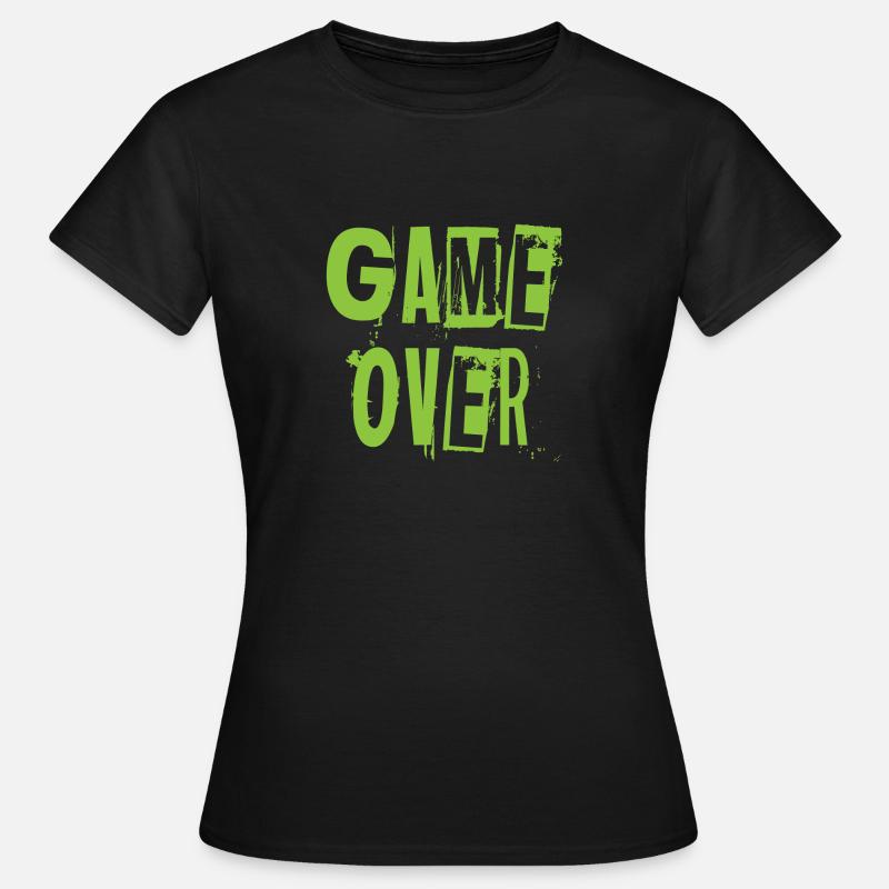 GAME OVER - Women's T-Shirt - black