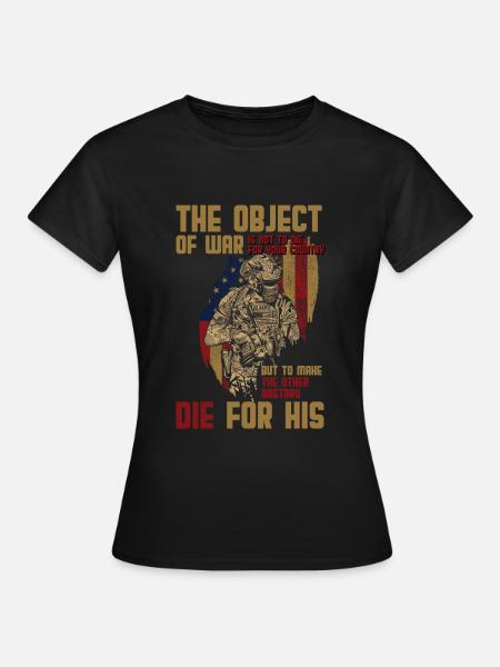 Militär Panzer Waffen - Frauen T-Shirt - Schwarz