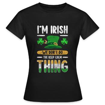 Pub Urlaubsreif Reise Grün - Frauen T-Shirt - Schwarz - Vorne - AI Model Female 172 dark (172cm)