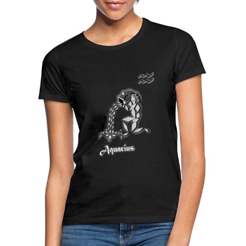 t shirt signe zodiaque verseau astrologie aquarius - T-shirt Femme