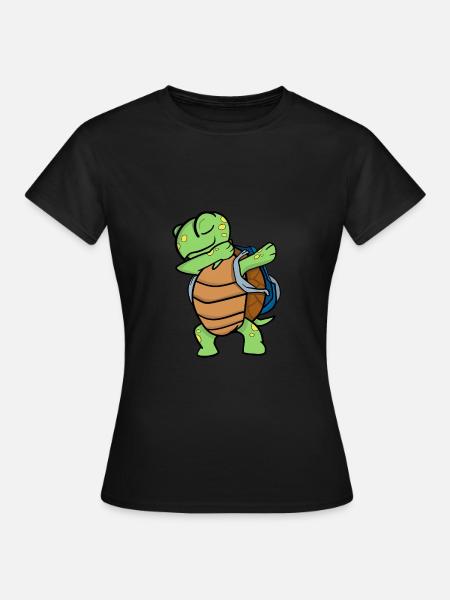 Schildkröte Schule - Frauen T-Shirt - Schwarz