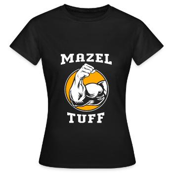 Hanoucca - T-shirt Femme - noir - Devant - AI Model Female 172 dark (172cm)