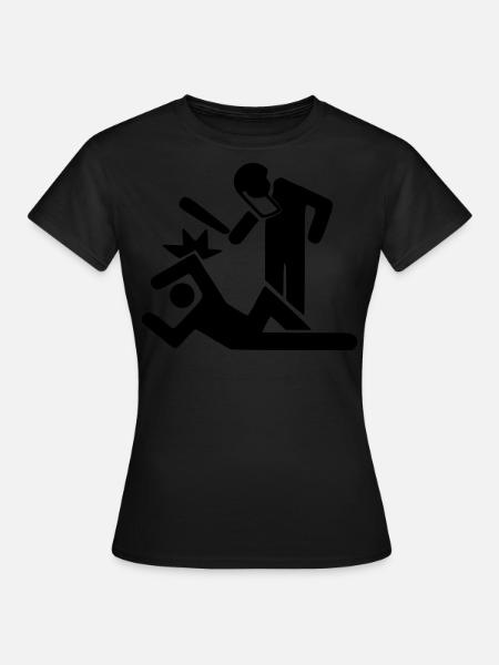 Demonstration Schläger - Frauen T-Shirt - 