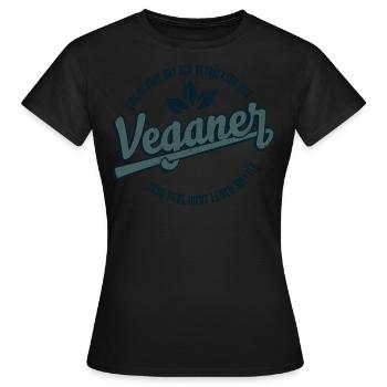 Eine Person mit der verrückten Idee Geschenk - Frauen T-Shirt - Schwarz - Vorne - AI Model Female 172 dark (172cm)