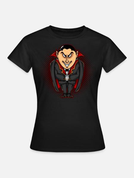 Vampir - Frauen T-Shirt - Schwarz
