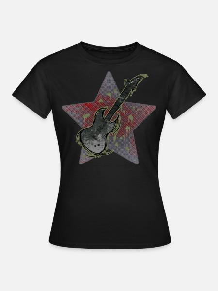 E-Gitarre - Frauen T-Shirt -