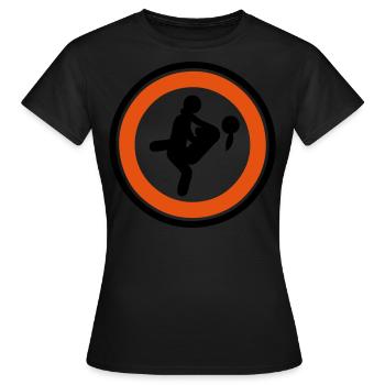 Sex liebe paar panel danger position 604123 - Frauen T-Shirt - Schwarz - Vorne - AI Model Female 172 dark (172cm)