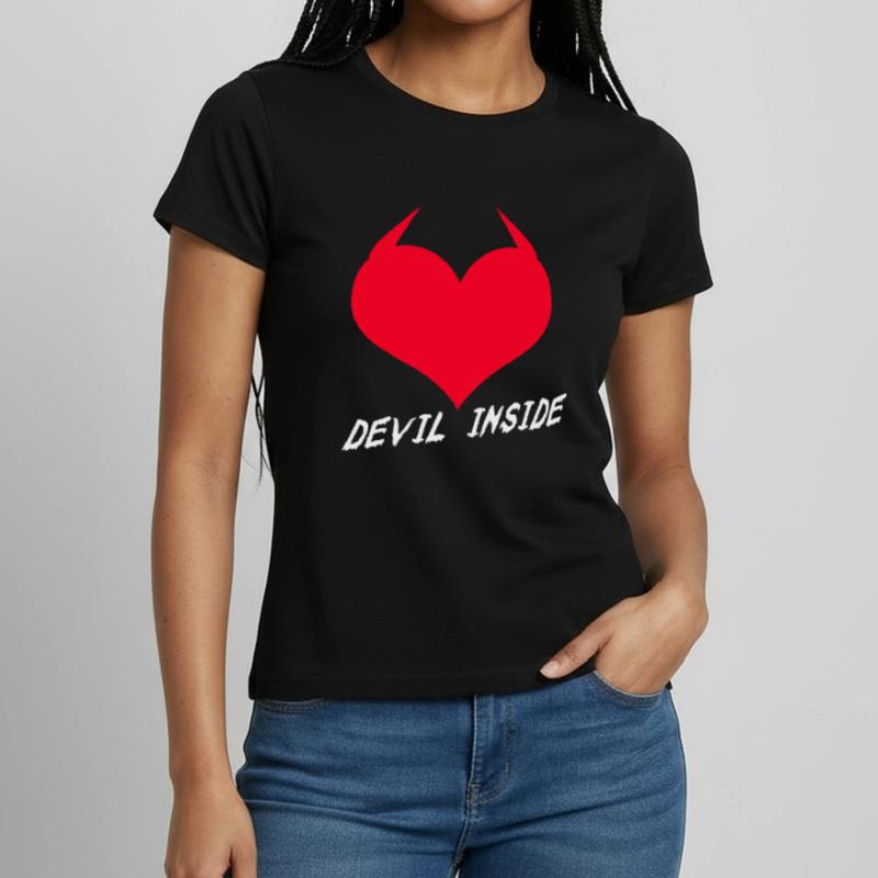 Devil Inside Heart Women's T-Shirt