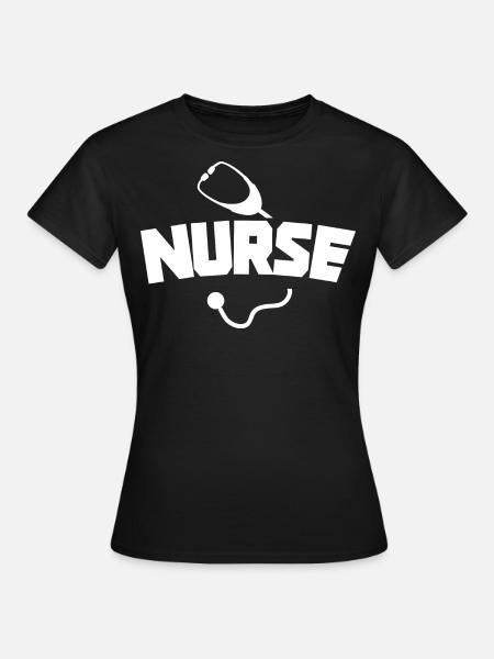 Je suis infirmière - Cadeau d’infirmière - T-shirt Femme - noir