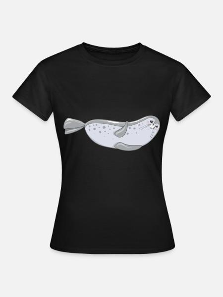 Phoque - T-shirt Femme - noir