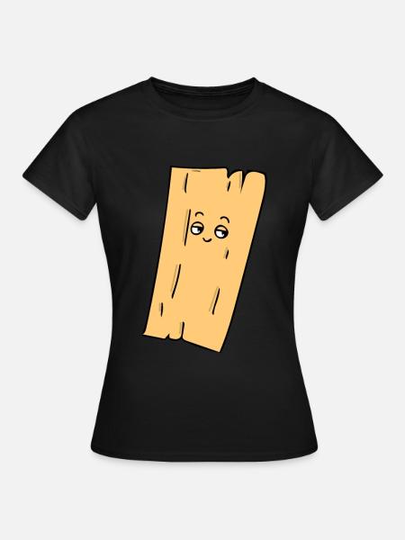Brett - Frauen T-Shirt - Schwarz