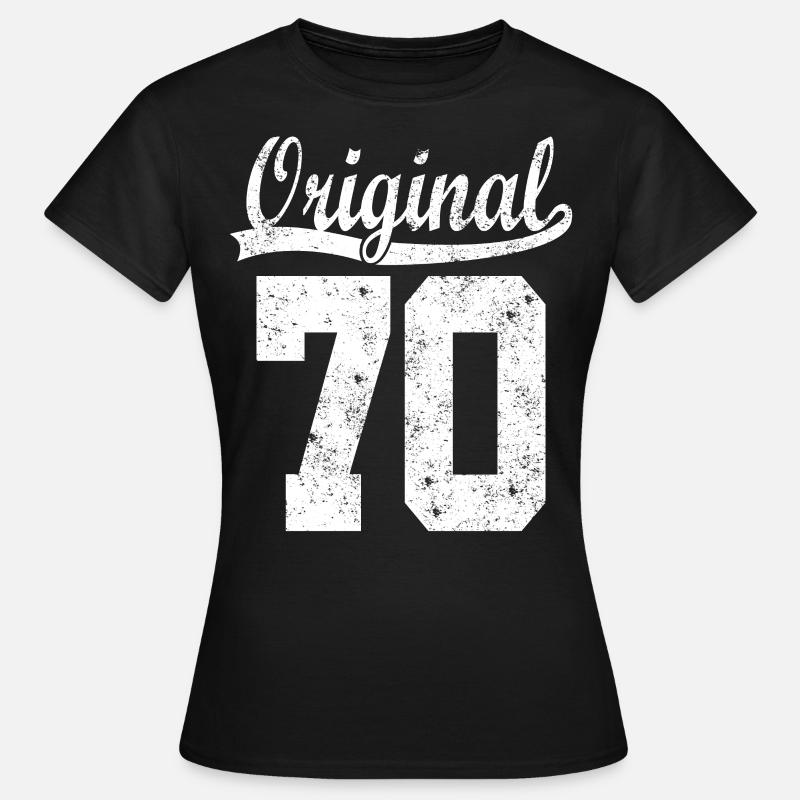 Original de 70 - T-shirt Femme - noir