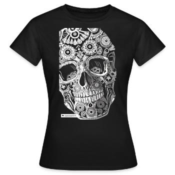 Gothic Statement - Votre côté obscur avec style - T-shirt Femme - noir - Devant - AI Model Female 172 dark (172cm)
