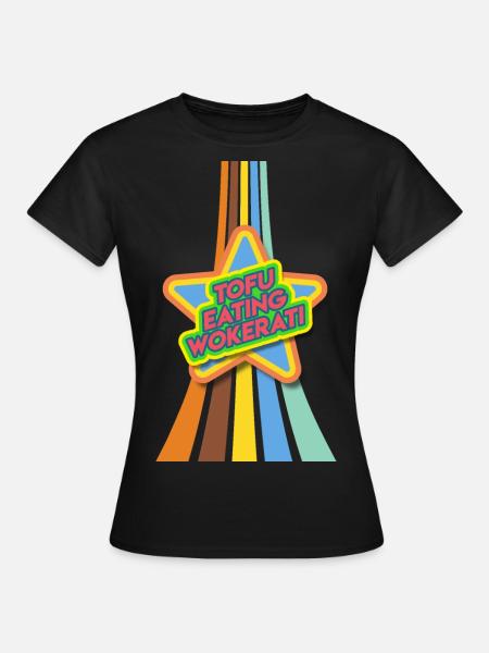 Tofu Eating Wokerati 2024 - Women's T-Shirt - black