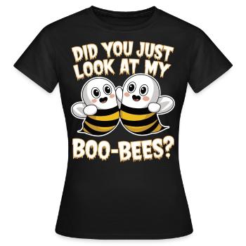 Boo-Bees: Fun and Unique - Women's T-Shirt - black - Front - AI Model Female 172 dark (172cm)