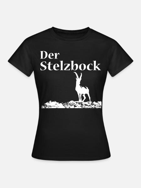 Stelzbock - Frauen T-Shirt - Schwarz