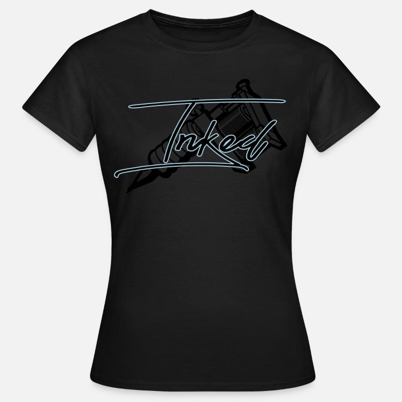 Tatouage machine à tatouer - T-shirt Femme - noir