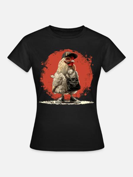 Talahon - Talahuhn - Frauen T-Shirt - Schwarz