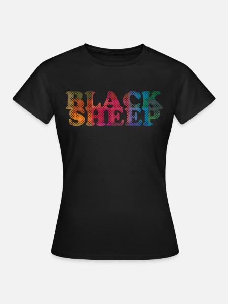 Black Sheep - Frauen T-Shirt - Schwarz