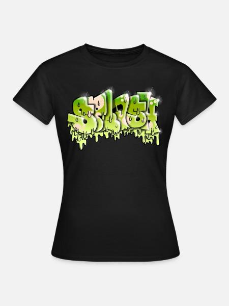 Splash Graffiti - Women's T-Shirt - black