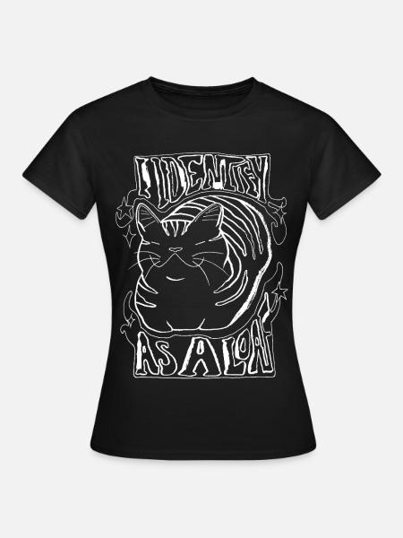 ICH IDENTIFIZIERE MICH ALS LAIB - Frauen T-Shirt - Schwarz