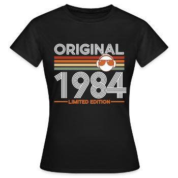 1984 - Frauen T-Shirt - Schwarz - Vorne - AI Model Female 172 dark (172cm)