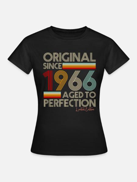 1966 - Frauen T-Shirt - Schwarz