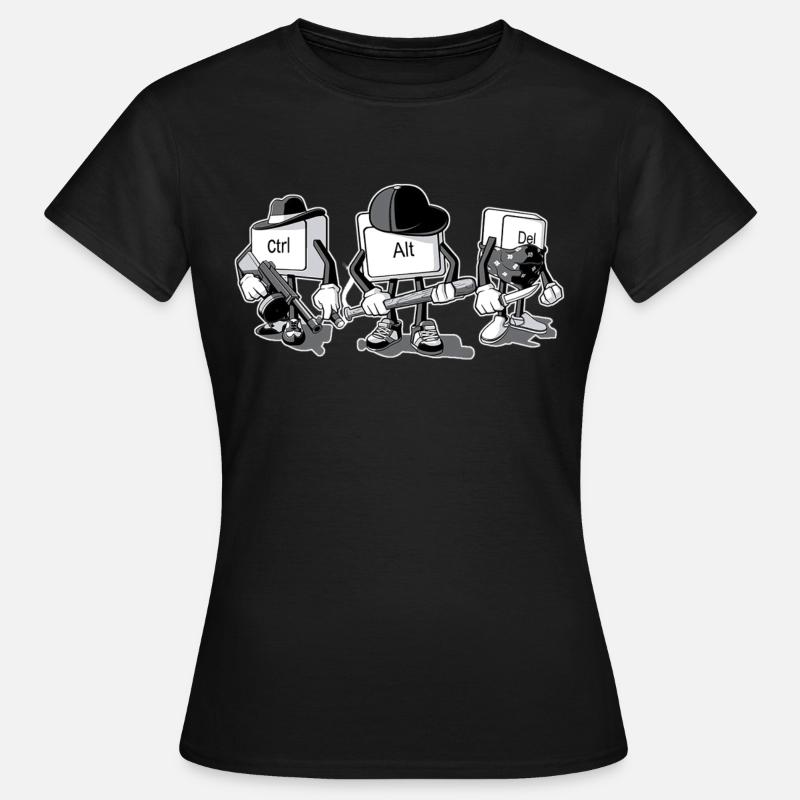 Computer mafia - Women's T-Shirt - black