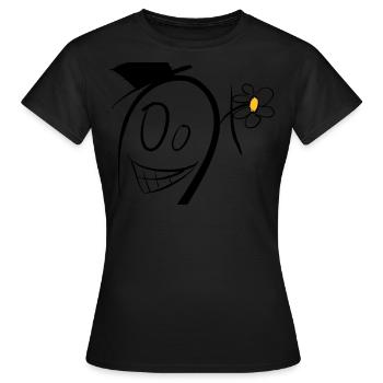 Crazy male - Women's T-Shirt - black - Front - AI Model Female 172 dark (172cm)