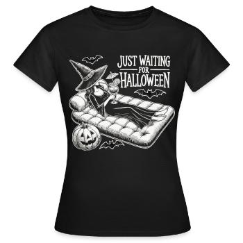 Witch time: Relax and cocktail - Women's T-Shirt - black - Front - AI Model Female 172 dark (172cm)