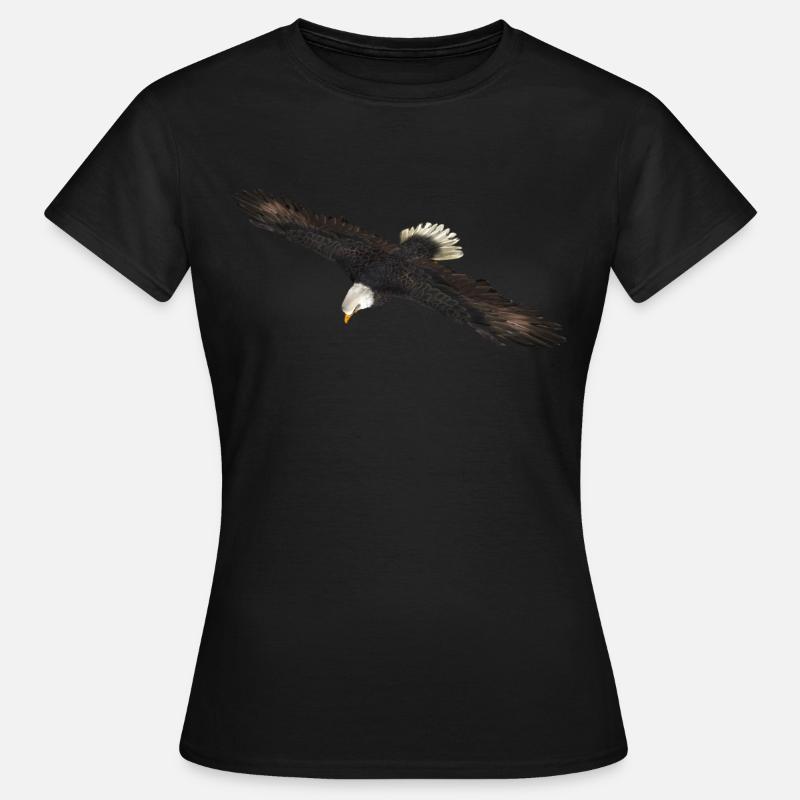 White-tailed Eagle - Women's T-Shirt - black