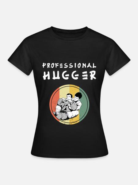 Brazilian Jiu-Jitsu Professional Hugger - Frauen T-Shirt - Schwarz