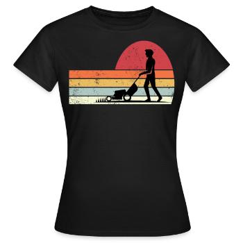 Tondeuse - T-shirt Femme - noir - Devant - AI Model Female 172 dark (172cm)