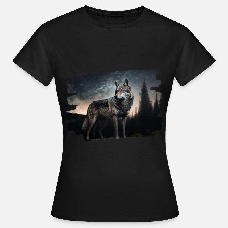 Realist Wolf - Women's T-Shirt - black