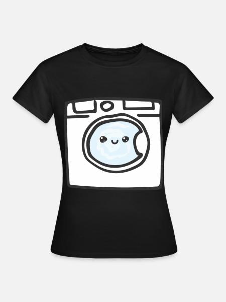 washing machine - Women's T-Shirt - black
