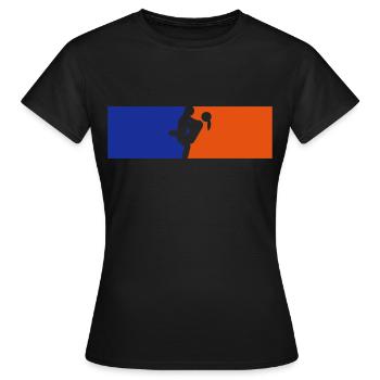 logo france geschlecht couple amour position logo - Frauen T-Shirt - Schwarz - Vorne - AI Model Female 172 dark (172cm)