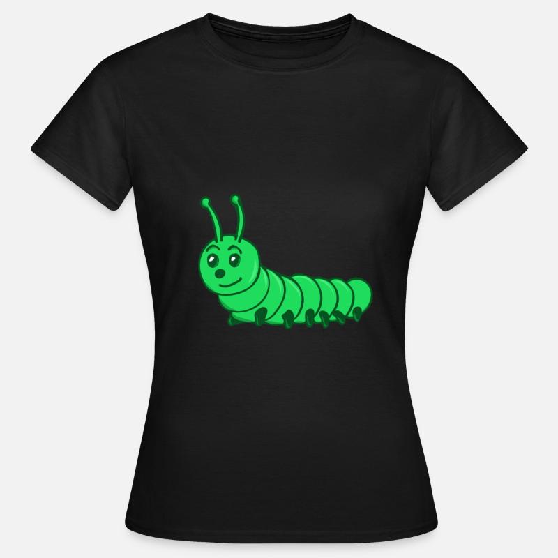 Chenille - T-shirt Femme - noir