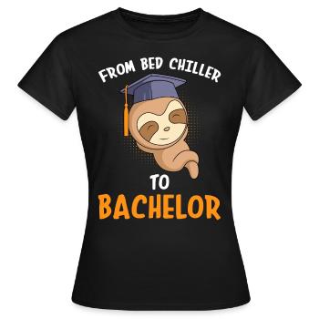 Bachelor 2023 du refroidisseur de lit au célibataire - T-shirt Femme - noir - Devant - AI Model Female 172 dark (172cm)