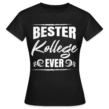 Collègue de travail Meilleur collègue de tous les temps Lieu de travail - T-shirt Femme - noir - Devant - AI Model Female 172 dark (172cm)