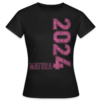 Matura 2024 Graduation Party Graduation - Women's T-Shirt - black - Front - AI Model Female 172 dark (172cm)