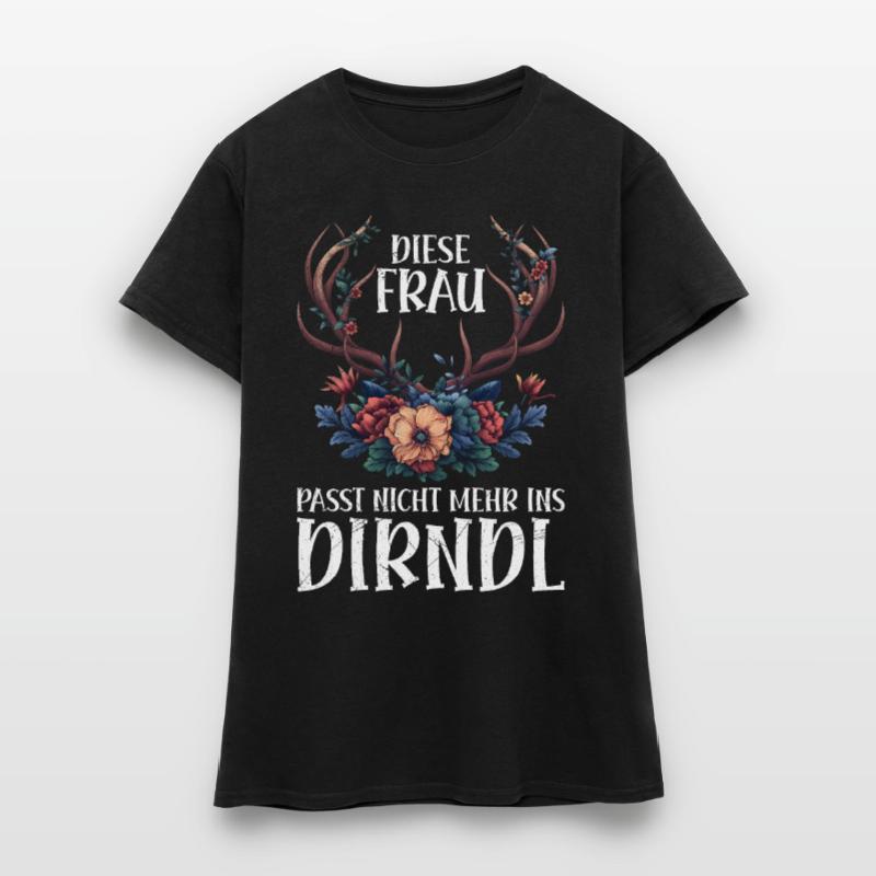 Mon dirndl ne convient plus au dirndl de remplacement T-shirt Femme