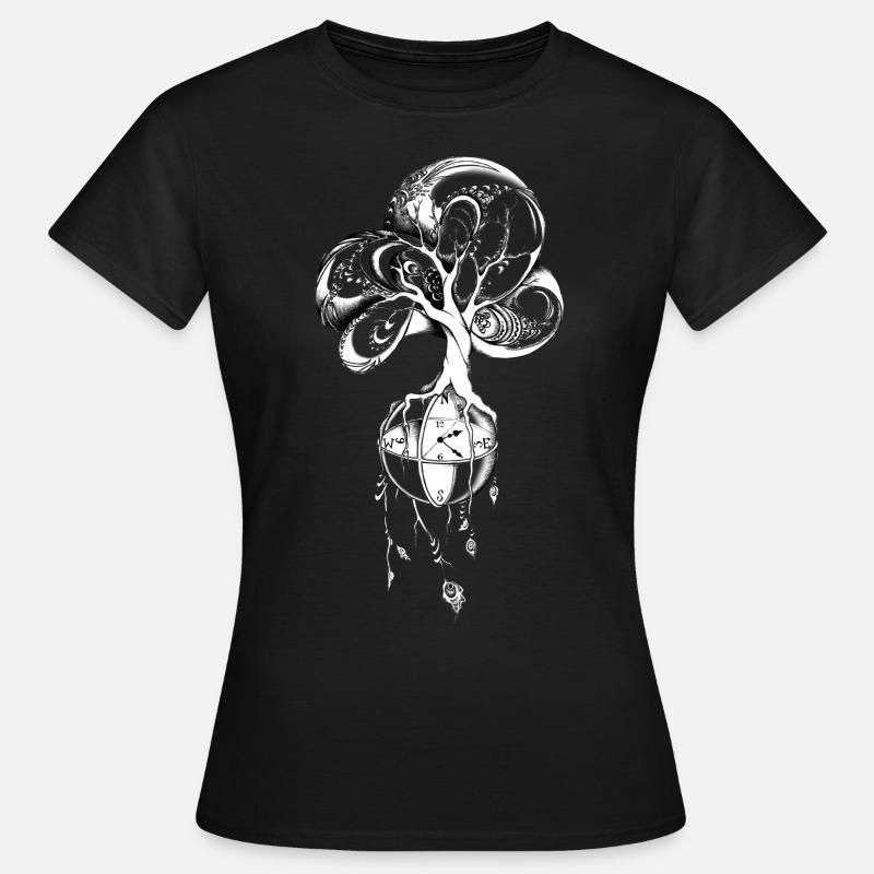 PeacockTree - Women's T-Shirt - black
