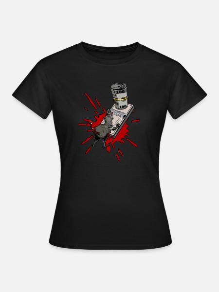 RAT TRAMP - Frauen T-Shirt - Schwarz
