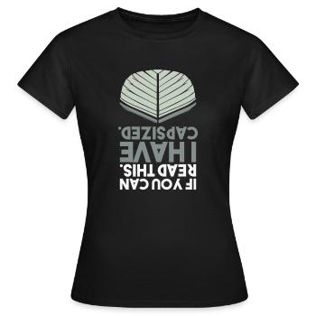 Plaisir nautique nautique - T-shirt Femme - noir - Devant - AI Model Female 172 dark (172cm)