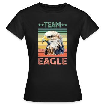 Aigle - T-shirt Femme - noir - Devant - AI Model Female 172 dark (172cm)