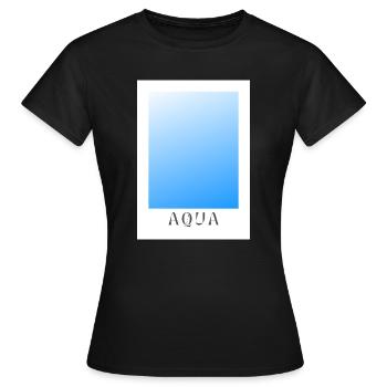 Aqua - T-shirt Femme - noir - Devant - AI Model Female 172 dark (172cm)